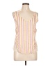 J Brand Pink Sleeveless Blouse Size L - photo 1