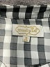 Mud Pie 100% Polyester Checkered-gingham Black Sleeveless Blouse Size S - photo 7