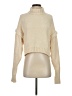 Urban Outfitters 100% Polyester Solid Ivory Turtleneck Sweater Size S - photo 1