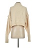 Urban Outfitters 100% Polyester Solid Ivory Turtleneck Sweater Size S - photo 2