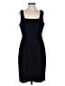 Tahari Solid Black Cocktail Dress Size M (estimated) - photo 1