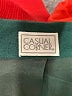 Casual Corner Solid Teal Formal Skirt Size 4 - photo 4