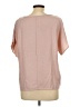 Unbranded 100% Polyester Pink Short Sleeve Blouse Size L - photo 2