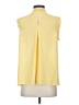 Max Studio 100% Polyester Yellow Sleeveless Blouse Size S - photo 2