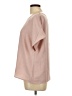 Unbranded 100% Polyester Pink Short Sleeve Blouse Size L - photo 5