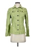 Amber Sun Green Long Sleeve Button-Down Shirt Size XS - photo 1