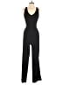 Crystal Sky Solid Black Jumpsuit Size M - photo 1