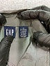 Gap Metallic Gray Long Sleeve Button-Down Shirt Size M - photo 7