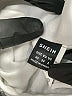 Shein 100% Polyester Metallic Silver Casual Skirt Size 2 - photo 4