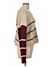 Mi ami 100% Polyester Color Block Burgundy Pullover Sweater Size L - photo 4