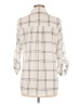 Fortune + Ivy Ivory 3/4 Sleeve Button-Down Shirt Size M - photo 2