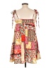 Shein 100% Polyester Print Red Casual Dress Size L - photo 2