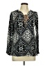 Assorted Brands Black Long Sleeve Blouse Size M - photo 1