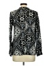 Assorted Brands Black Long Sleeve Blouse Size M - photo 2