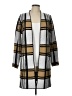 Nine West Plaid Brown Cardigan Size L - photo 1