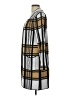 Nine West Plaid Brown Cardigan Size L - photo 5