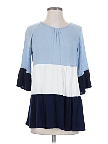 Indigo Soul 3/4 Sleeve T-Shirt (view 1)