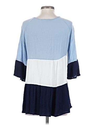 Indigo Soul 3/4 Sleeve T-Shirt (view 2)