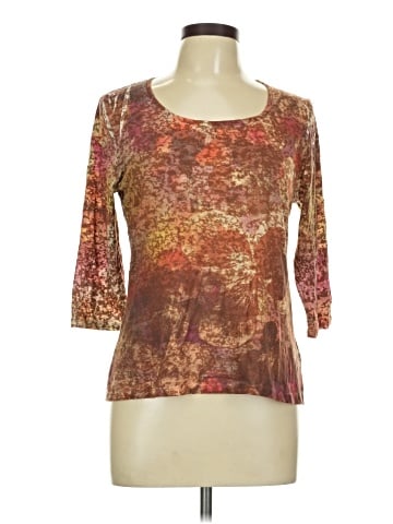 Coldwater Creek 3/4 Sleeve T-Shirt (view 1)
