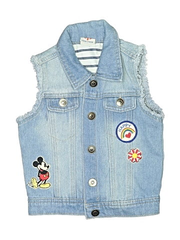 Junk Food Denim Vest (view 1)