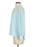CeCe 100% Polyester Blue Long Sleeve Blouse Size S - photo 5