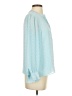 CeCe 100% Polyester Blue Long Sleeve Blouse Size S - photo 4