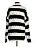 Steve Madden Stripes Black Pullover Sweater Size S - photo 2