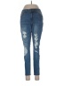 Refuge Hearts Blue Jeans Size 10 - photo 1