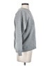 Topshop Solid Gray Pullover Sweater Size 4 - photo 4