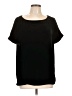 Unbranded Black Short Sleeve Blouse Size L - photo 1