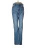 H&M 100% Cotton Hearts Blue Jeans Size 6 - photo 1