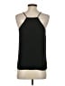 Ann Taylor LOFT 100% Polyester Black Sleeveless Blouse Size XS - photo 2
