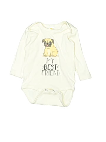 Laughing Giraffe Long Sleeve Onesie (view 1)