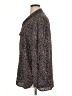 Gap Tweed Black Long Sleeve Blouse Size XL - photo 5