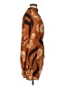Rhode 100% Viscose Print Brown Casual Dress Size 8 - photo 4