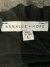 Annalee + Hope Solid Black Casual Dress Size L - photo 7