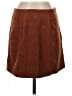 Cupshe Solid Brown Casual Skirt Size S - photo 1