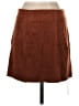Cupshe Solid Brown Casual Skirt Size S - photo 2