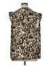 Assorted Brands Animal Print Brown Sleeveless Blouse Size 0X (estimated) - photo 2