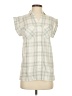 UNTUCKit Silver Sleeveless Button-Down Shirt Size 2 - photo 1
