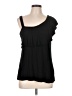 Neiman Marcus Black Sleeveless Blouse Size L - photo 1