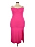 Ambiance Pink Cocktail Dress Size 3X - photo 1