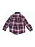 Little Me 100% Cotton Plaid Red Long Sleeve Button-Down Shirt 12-18 MO / 18 MO - photo 2