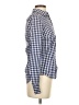 UNTUCKit 100% Cotton Checkered-gingham Blue Long Sleeve Button-Down Shirt Size 0 - photo 4