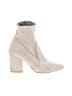 Express Ivory Tan Ankle Boots Size 8 - photo 1
