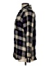 Splendid 100% Rayon Plaid Black Long Sleeve Button-Down Shirt Size L - photo 5