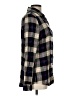 Splendid 100% Rayon Plaid Black Long Sleeve Button-Down Shirt Size L - photo 4
