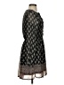 Xhilaration 100% Polyester Paisley Black Casual Dress Size S - photo 4