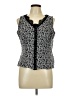 Studio 1940 Black Gray Sleeveless Blouse Size L (estimated) - photo 1
