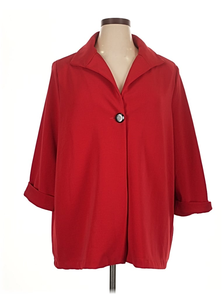 Pre-owned Grace Coat In Red